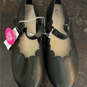 The Children's Place Black Dress Shoes with Strap